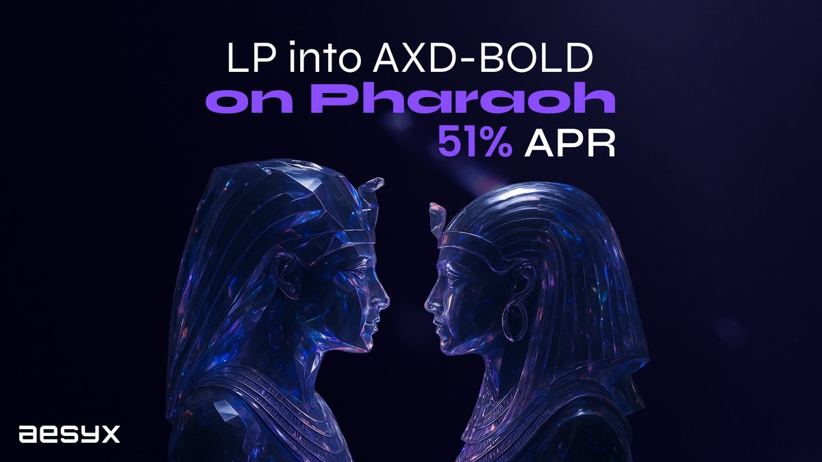 Aesyx (@aesyx_fi) on Twitter photo Rewards on our AXD-BOLD pool are climbing fast ⬆️
51% APR ⚡️
Only on <a href="/PharaohExchange/">Pharaoh on AVAX</a>
Should we bribe again next epoch to keep this rolling? Like + RT if yes. 🔺 Rewards on our AXD-BOLD pool are climbing fast ⬆️
51% APR ⚡️
Only on <a href="/PharaohExchange/">Pharaoh on AVAX</a>
Should we bribe again next epoch to keep this rolling? Like + RT if yes. 🔺