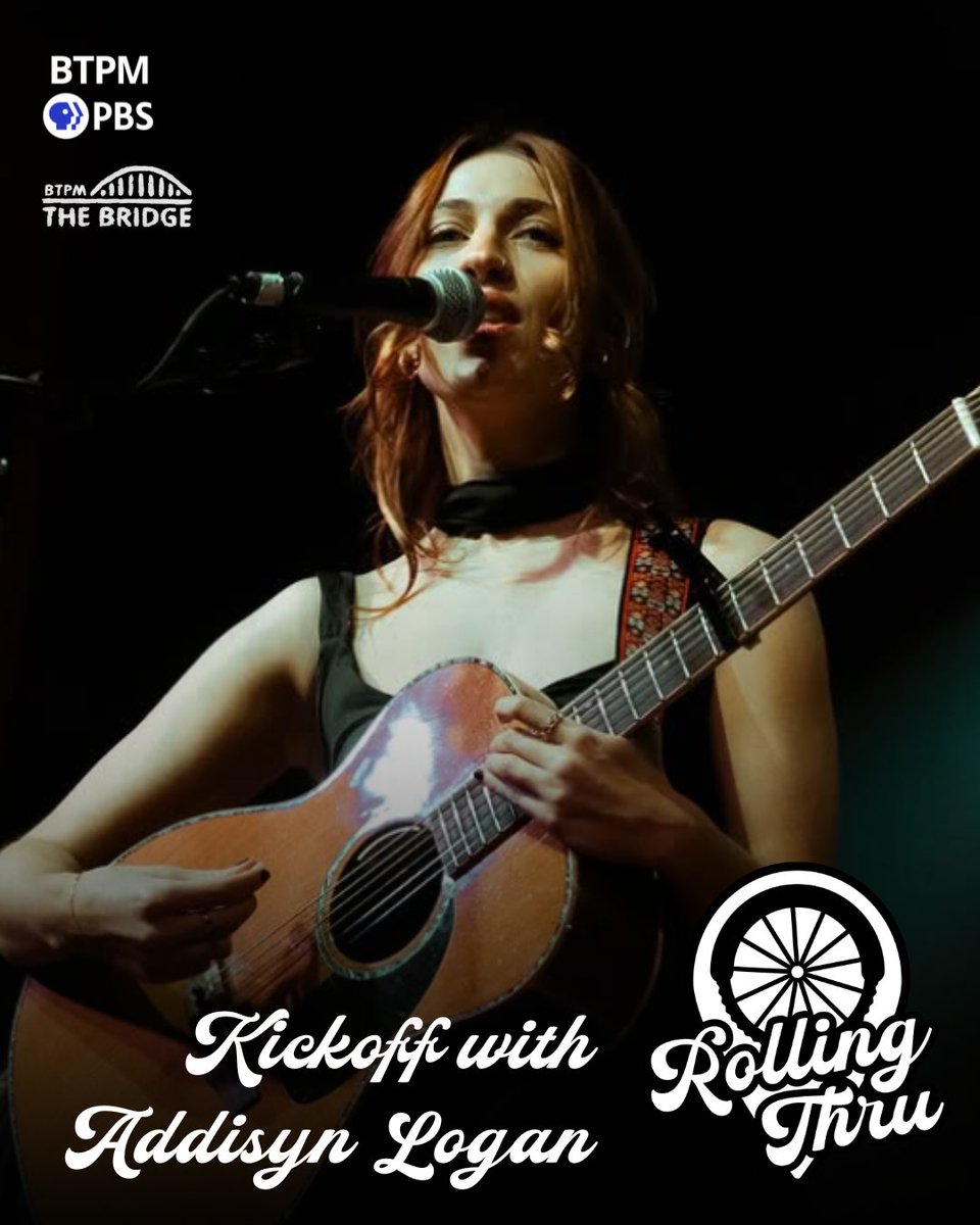 Tonight Addisyn Logan performs to kick off Rolling Thru — the new BTPM PBS series where avid cyclist Pat Kelly will bike across New York State.🚲

📅 Thursday, Aug. 21
⏰ 8 p.m.
📍 Jack Rabbit
🎟️ Free

📸: Abigail Mertzlufft