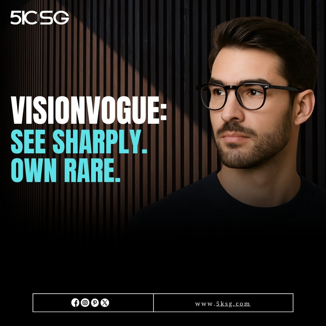 5KSGofficial's tweet photo. VisionVogue isn’t just eyewear —
It’s heritage on your face. Grab yours now!

Order Now: https://t.co/uosUSMT39J
#5ksg #drivedigitaldreams #fashiontech #digitallifestyle #smartglasses #visionvogue #styleframes #iconiceyewear #rareyours #sharpvision #saturdaymood https://t.co/v0m5DcODRA