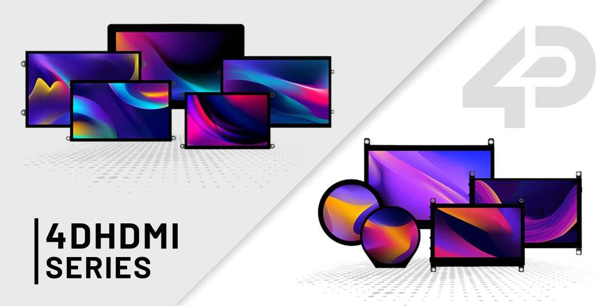 4D Systems is pleased to announce the release of the 4D HDMI Series, a new family of intelligent HDMI displays engineered for high-performance and reliable integration across industrial, embedded, and professional applications.

4dsystems.com.au/blog/introduci…