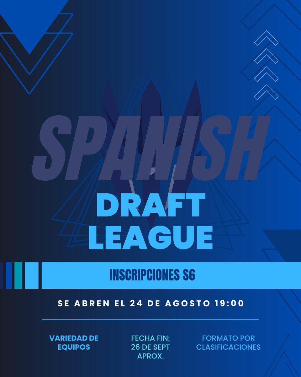 Spanish Draft League OG tweet media