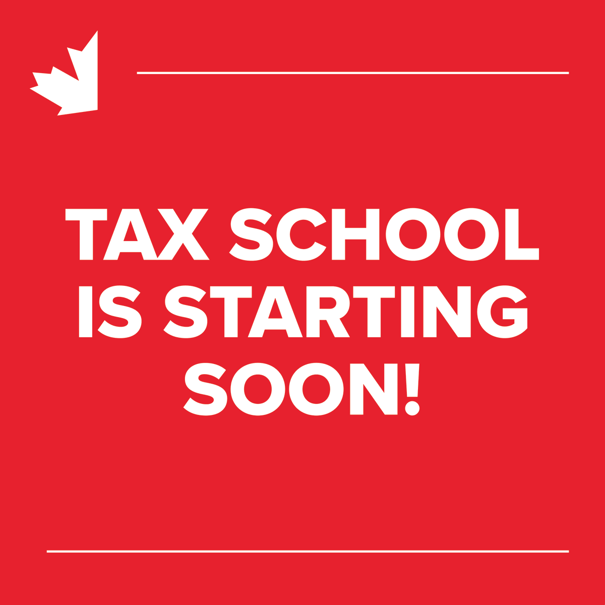LibTaxNiagara's tweet photo. We're hiring tax experts! Seasonal job opportunities available. Register for tax school, classes start soon! See site for details https://t.co/4abTrOFyrt https://t.co/NmislqCbKa