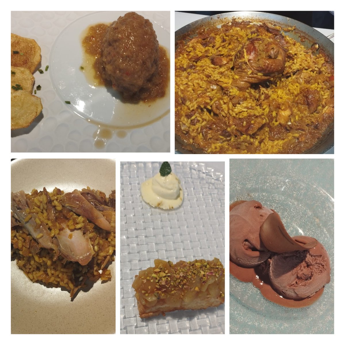 Rollo de bonito jugoso, perfecto. Arroz con pitu magnífico y un delicado hojaldre y un helado de chocolate muy bueno. Gran servicio y amabilidad de su propietario a nos ha dejado algunos de sus afectos como <a href="/JADuyos/">Juan Antonio Duyos</a> y <a href="/salsadechiles/">Carlos Maribona</a> mutuamente compartidos. Gran lugar.