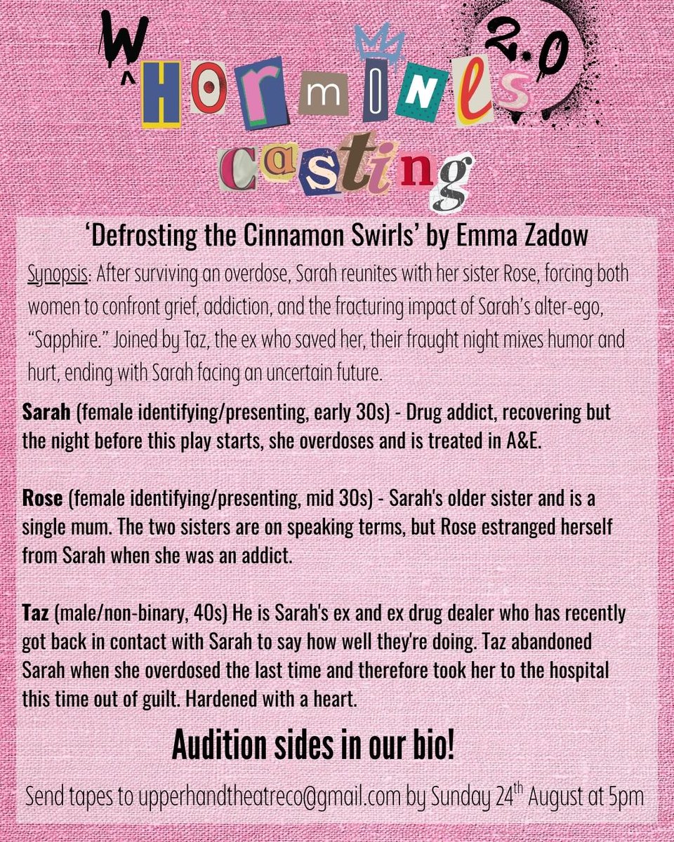 Upper Hand Theatre Co. tweet media