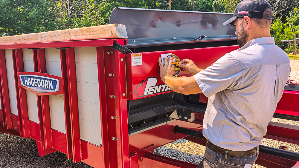 Bruce County is abuzz for IPM2026! 🎉

To help celebrate <a href="/PentaFarmEquip/">Penta Equipment</a> Hagedorn's Bruce Country Roots,  a special decal was added to our spreaders. 

Contact the #EquipmentOntario Sales Team for your spreading needs. Awarded 2024 Top Spreader Sales in North America!