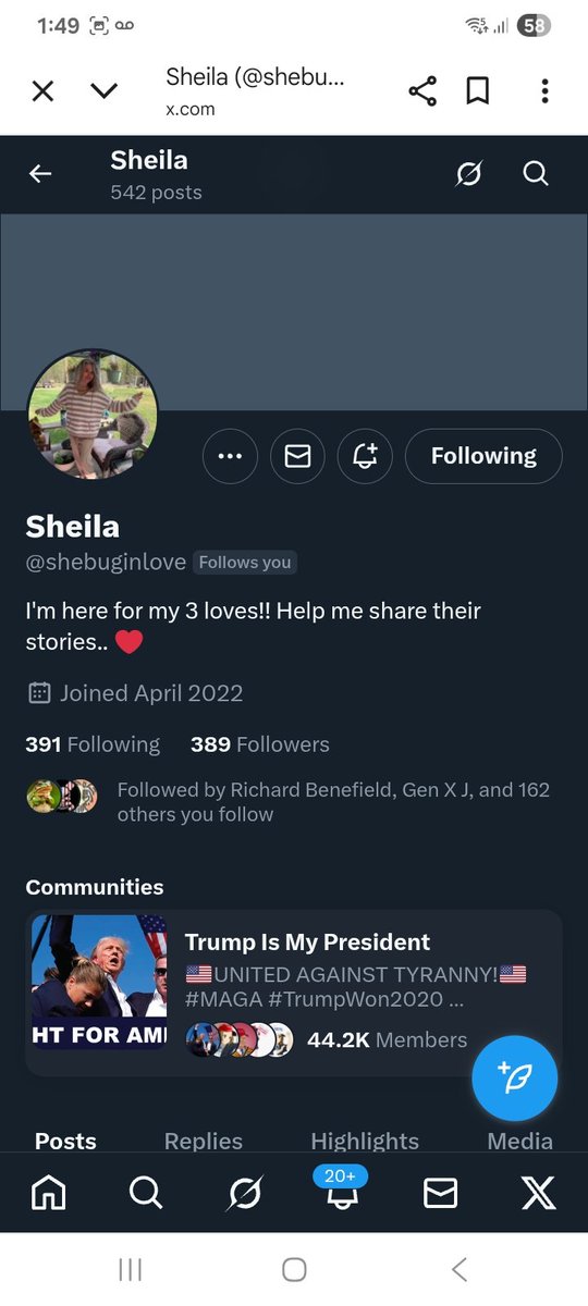KJW (@hawkesbay69) on Twitter photo Special shout out for my friend who wants to connect with more people, they will FB 💯 
Please give 
<a href="/shebuginlove/">Sheila</a> a F&R 
💪🫶👊💥🇺🇸💯 Special shout out for my friend who wants to connect with more people, they will FB 💯 
Please give 
<a href="/shebuginlove/">Sheila</a> a F&R 
💪🫶👊💥🇺🇸💯