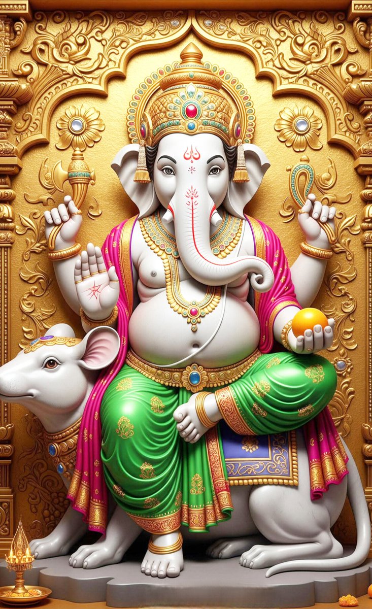 गणपति महाराज की कृपा से असंभव भी संभव हो जाता है। 
जय श्री गणेश 🙏