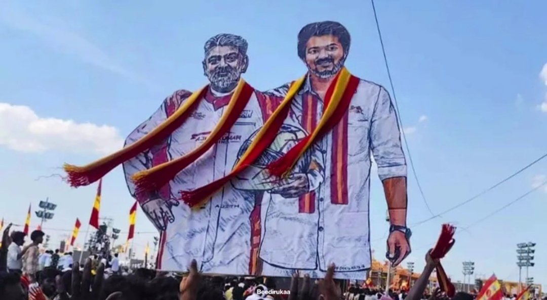 Pic of the day 🔥 

#LEO <a href="/actorvijay/">Vijay</a> <a href="/TVKVijayHQ/">TVK Vijay</a> #JanaNayagan #TVKMaduraiMaanadu