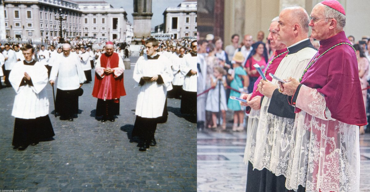 3 Galleries: 
From August 19-21, 2025, nearly 8,000 pilgrims from 44 different countries participated in the official SSPX pilgrimage to Rome during this Holy Year, following Abp. Lefebvre's 1975 example. 
Among them: 680 priests, religious men and women.
sspx.org/en/photos-sspx…