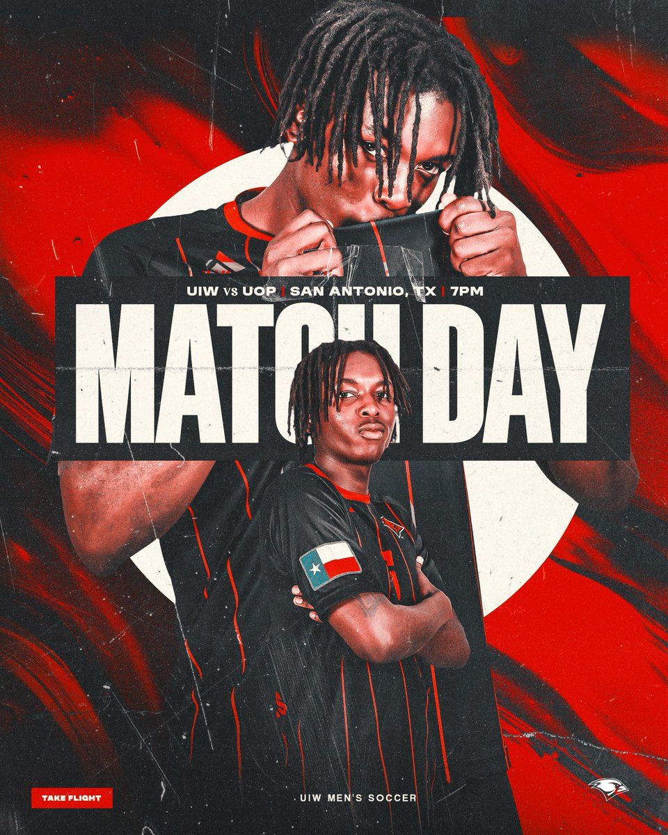 Today’s the day. 

linktr.ee/uiwmsoccer

#TheWord | #TakeFlight