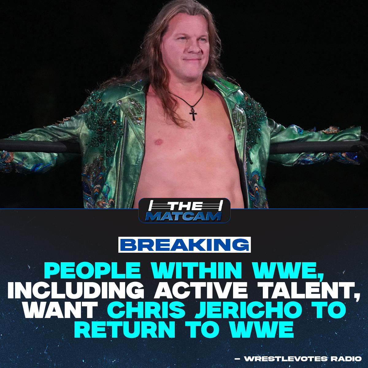 🚨 BREAKING: Several within WWE, including active talent, are pushing for Chris Jericho to return.

A deal is ultimately expected once Jericho is legally able to do so. (WrestleVotes Radio)