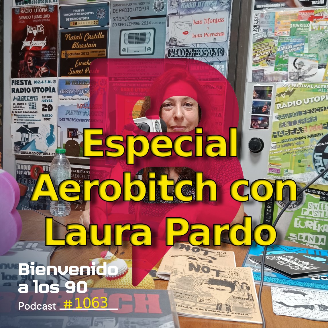 Hoy charlamos con <a href="/laurapardo_y/">Laura Pardo</a>  , voz de la mítica banda <a href="/Aerobitchpunk/">Aerobitch</a> , sobre sus recuerdos y experiencias noventeras. 
Una conversación con aroma a fanzine.

🟢 t.ly/AYY7r
🟠 go.ivoox.com/rf/155643686
🟣 apple.co/3CF60a0

+ info linktr.ee/b90podcast