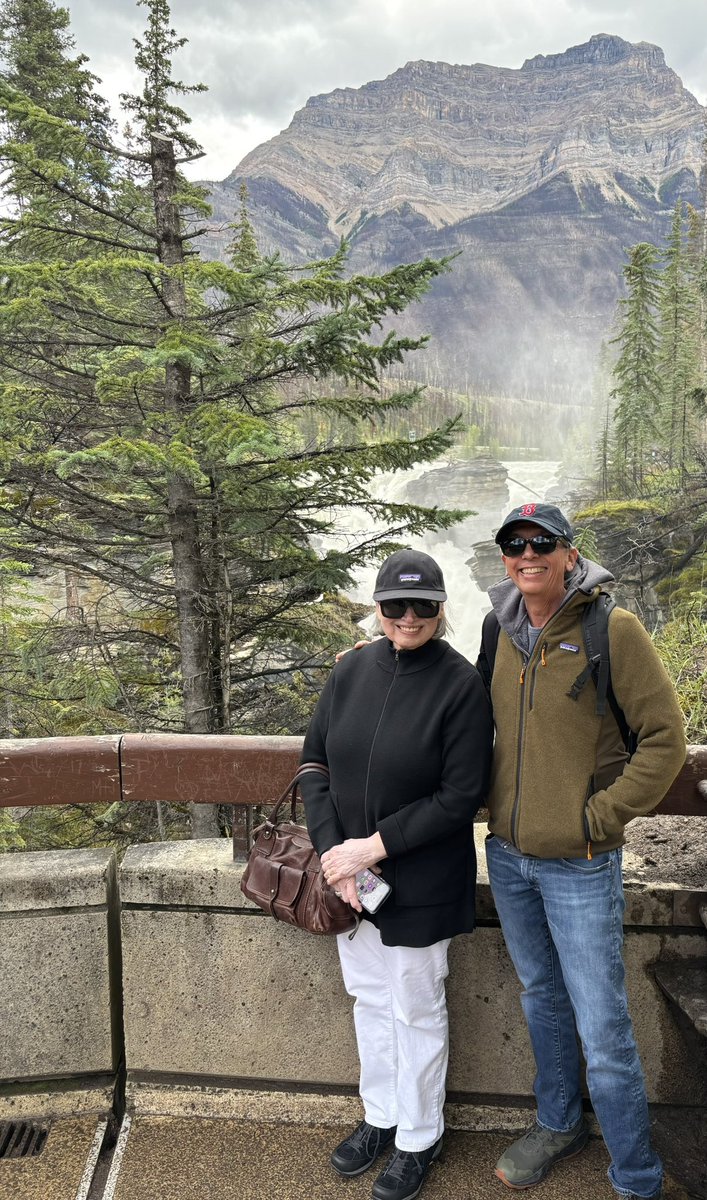 Athabasca Falls is a waterfall in Jasper National Park on the upper Athabasca River, in Alberta, Canada, and just west of the Icefields Parkway. We were able to visit it last Sunday on our trip through the beautiful Canadian Rockies.