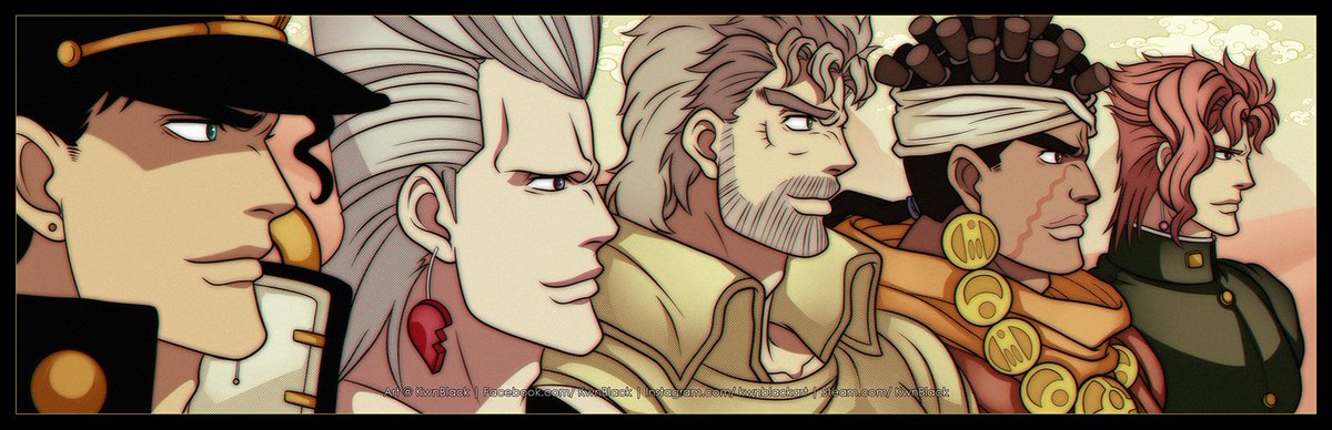 Started watching JoJo's, currently on part 5 and insanely, absolutely in love with Joseph.   

#JoJosBizarreAdventure #jjbafanart #jojo_anime #JotaroKujo