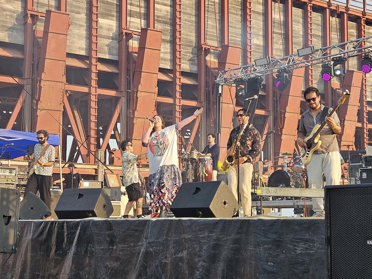 Desde México llega La Garfield para la fiesta de bienvenida de <a href="/coolturalfest/">Cooltural Fest - Music For All</a>! #AlmeriaEsCultura <a href="/aytoalm/">Ayuntamiento de Almería</a> <a href="/WindCruz/">Diego Cruz</a>