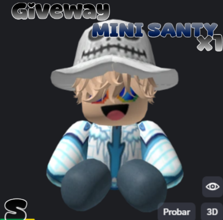 santix_its's tweet image. 💫New Giveaway💫
X1 Mini Santy Backpack🩵
Requeriments:
Follow me @SantiagoTrotta  and @TaptorGames  also on Roblox: SantyGamer_4592: roblox.com/es/users/19950…
Favorite the item: roblox.com/es/catalog/736…
Like and Retweet❤️🔁
Tag 2 Friends
End in 2 days 😇