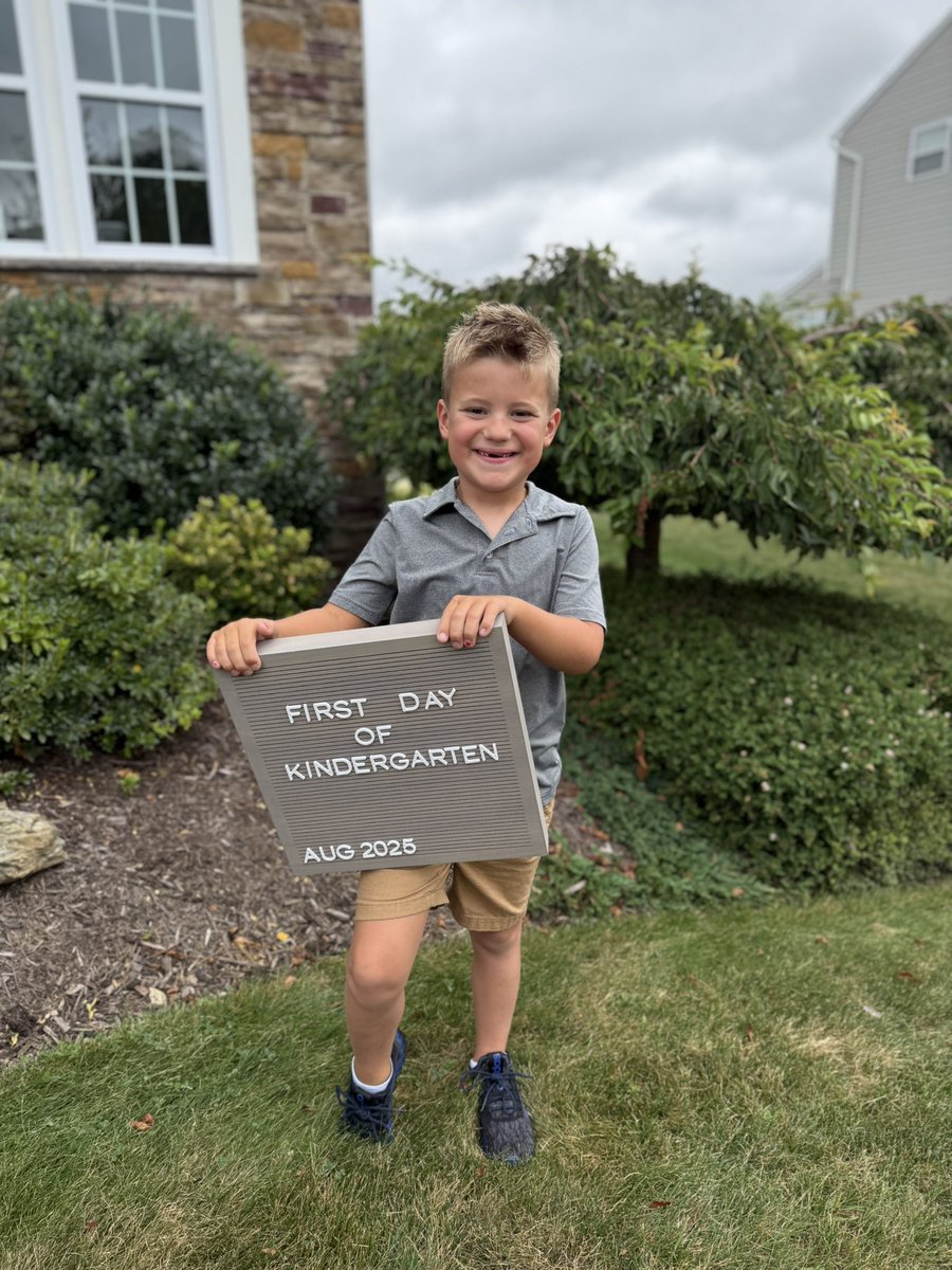 Addie started her senior year today and Calum began his journey as kindergarten student <a href="/Seneca_Valley/">Seneca Valley</a>.  Where does the time go??? Wishing them both an amazing school year!  #blessed