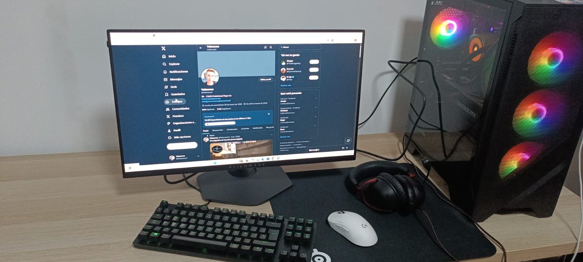 Thank you <a href="/Trainwreckstv/">Trainwreck</a> 🥰.

Ryzen 7800x3d ✅
5070ti ✅
360hz ✅

Se vienen esos stream tratando de subir a fpl EU.
Mi idea es volver a competir.
Estoy muy feliz 🥰🥹
Vuelve durany jodaaaa 🐂