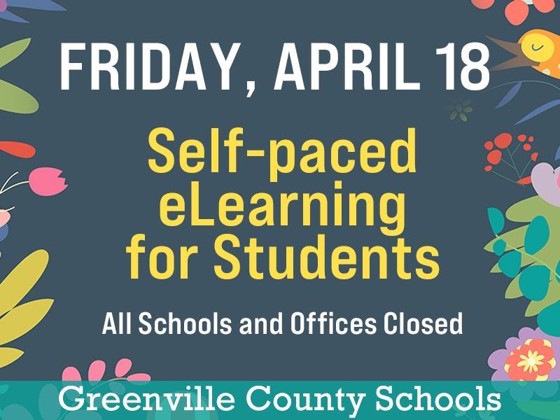 SWLakePark's tweet photo. GCS: Schools &amp; offices closed Apr 18. Self-Paced eLearning. Teachers share work this morning; due Apr 25. Info: https://t.co/4F7dL2tqOF https://t.co/wbSIn95B3o