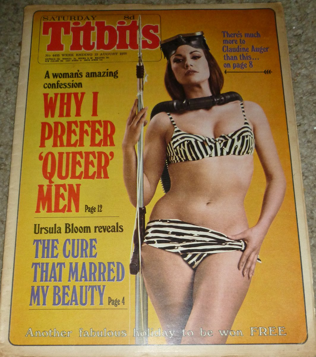 StevenFlavell1's tweet photo. Titbits from August 1970. Er..... #Titbits https://t.co/0C6nahkfUE
