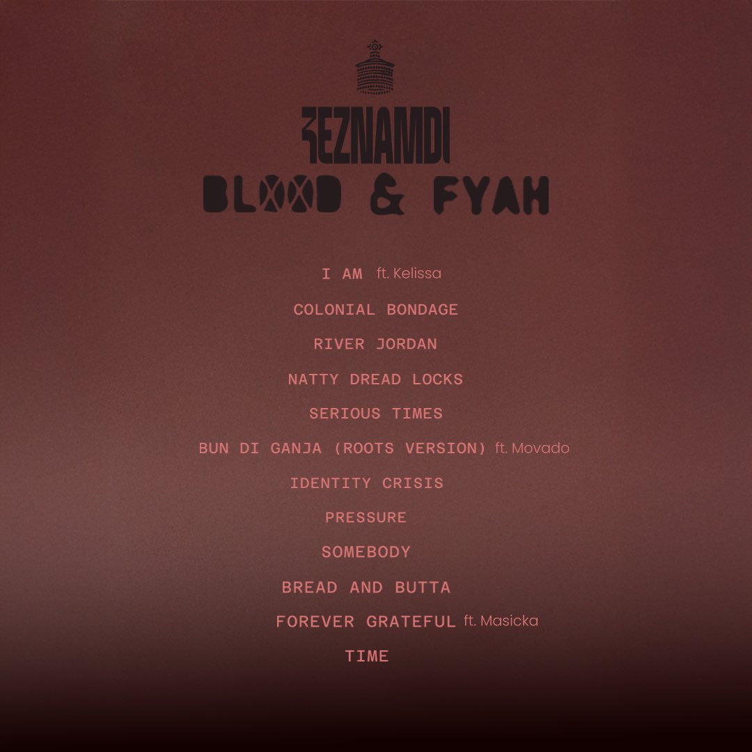 It’s been a journey but we give a thx same way!!! The day has finally come!!! BLXXD and FYAH out at midnight. 

keznamdi.com