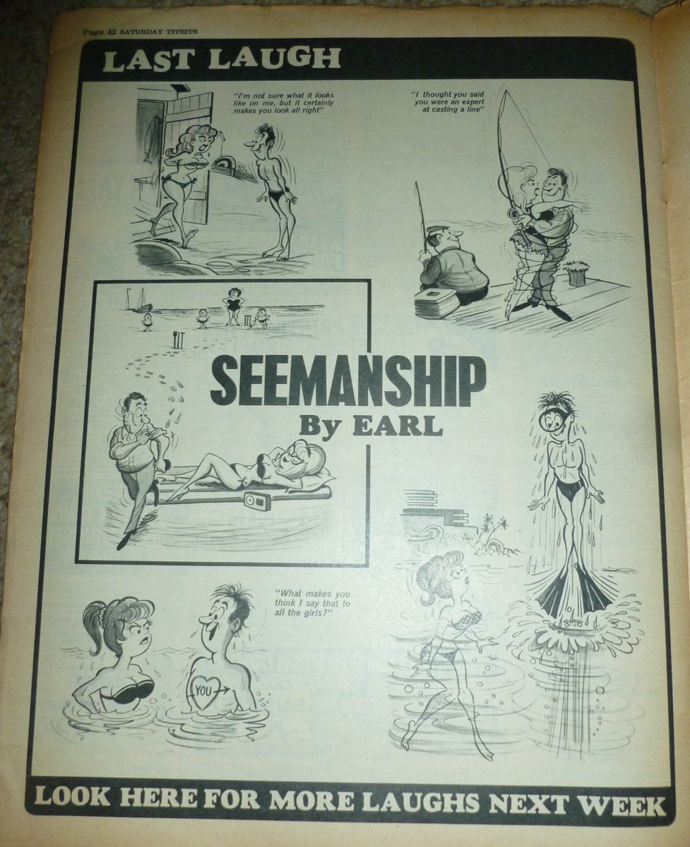 StevenFlavell1's tweet photo. Titbits from August 1970. Er..... #Titbits https://t.co/0C6nahkfUE