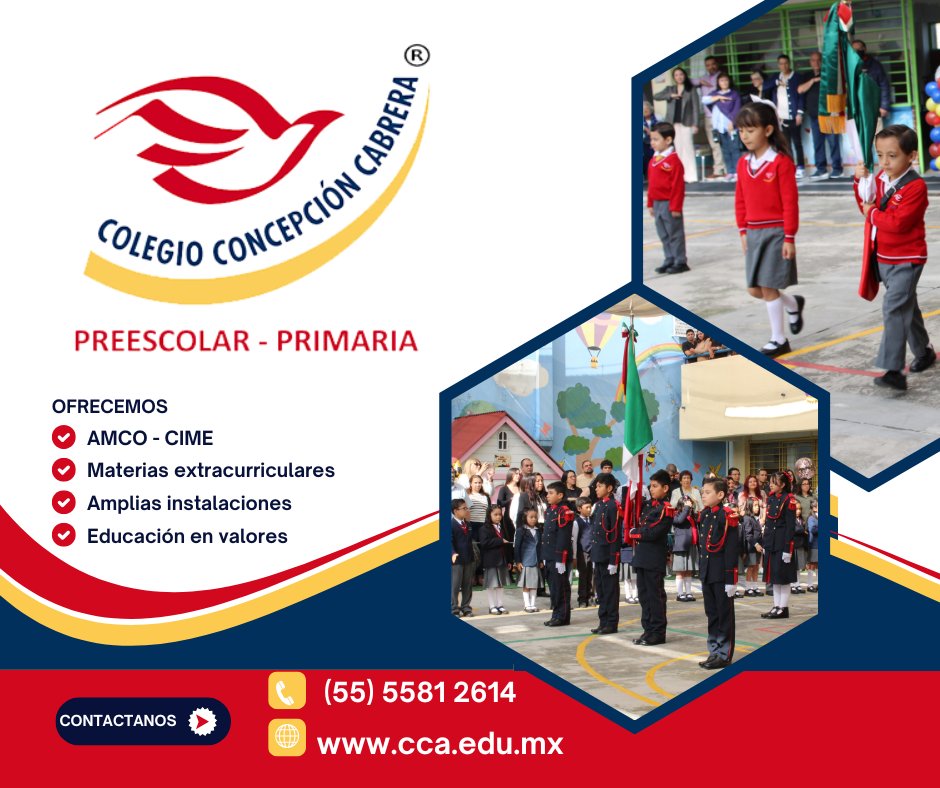 Colegio_CCA's tweet image. En Preescolar y Primaria, formamos con valores, creatividad y aprendizaje significativo.
Nuestros estudiantes desarrollan sus habilidades académicas, artísticas y sociales en un ambiente seguro, lleno de fe y alegría. 📷
#EducaciónConValores #PreescolarCCA #PrimariaCCA