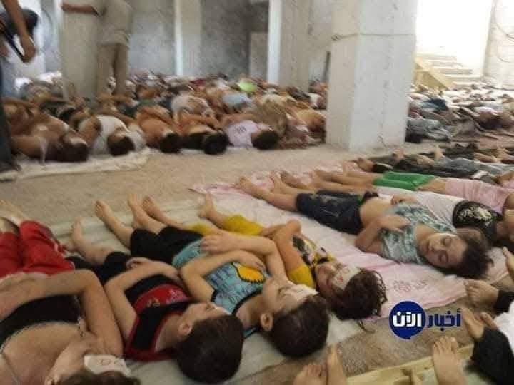 اليوم ذكرى مجزرة الكيماوي البشعة في الغوطة على يد نظام الأسد. لازم ما ننسى و لازم تتم محاسبة القتلة. #مجزرة_الكيماوي