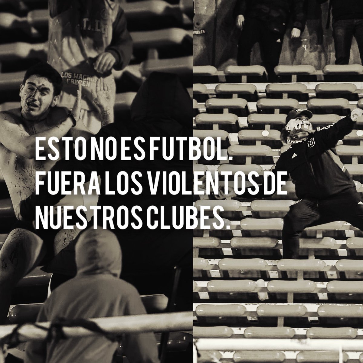 Que paguen los responsables que no cuidan a los hinchas.