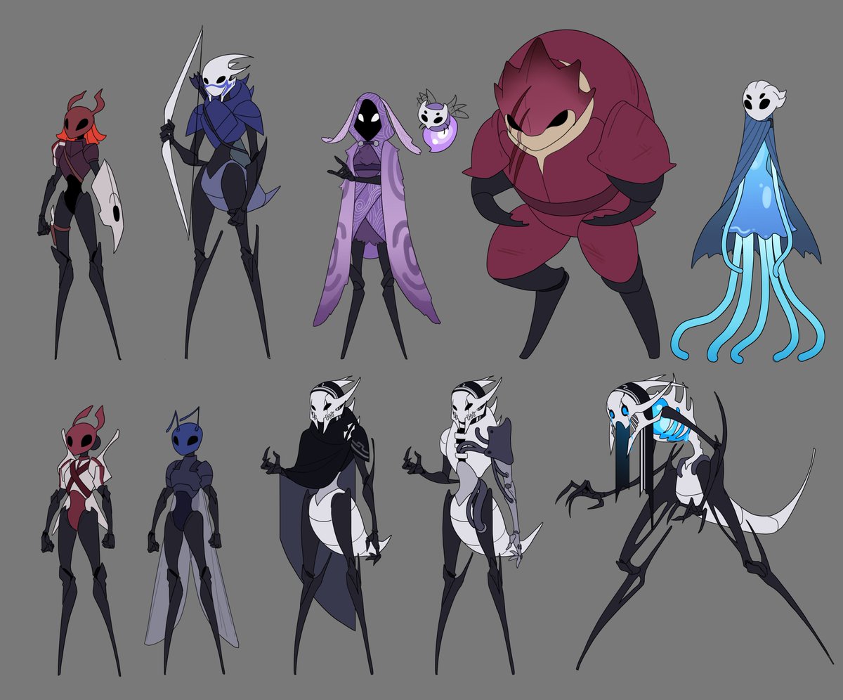 leafjuly's tweet photo. My old 'Mass Effect characters but Hollow Knight style' fanart, my bloved games❤️ https://t.co/xK1KpDsAEf