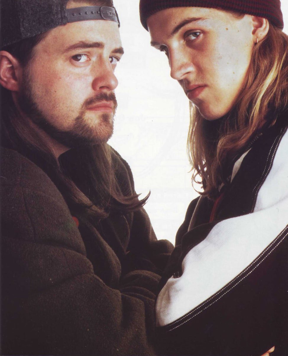 JayMewes's tweet photo. Standing side by side my best friend for over 30 years ❤️

#tbt #heterolifemates #jayandsilentbob https://t.co/A7hMFDKiVx