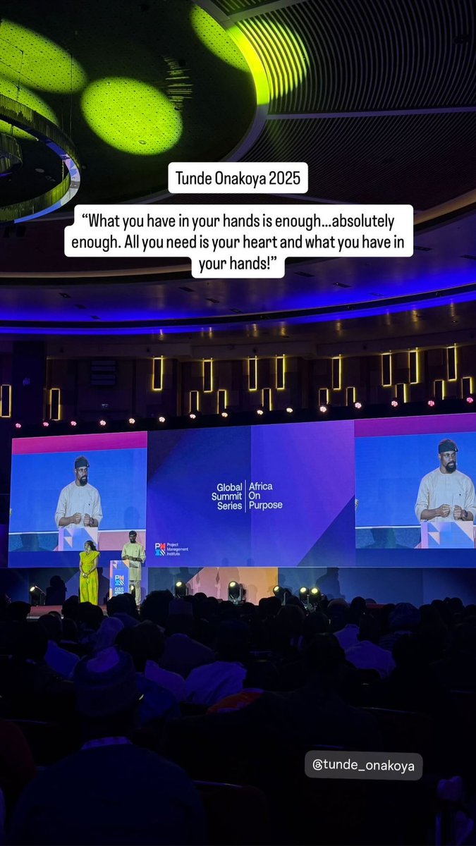The parable of the talents is one of my favorite stories.
So when someone asked if what they had in their hands was enough, I said yes,it always is.

It was the privilege of a lifetime to deliver the closing  keynote address at the PMI Global Summit Series in Rwanda. Thank you❤️