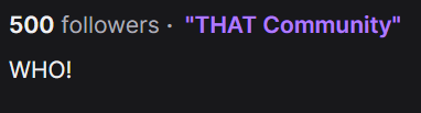 we just hit 500 followers on Twitch.. s/o to the homie <a href="/SolelyCash_/">𝚂𝙾𝙻𝙴𝙻𝚈𝙲𝙰𝚂𝙷 🖤💸</a> for being Mr. 500! you are apart of the WMJ history books. Appreciate you bro!

should we celebrate?