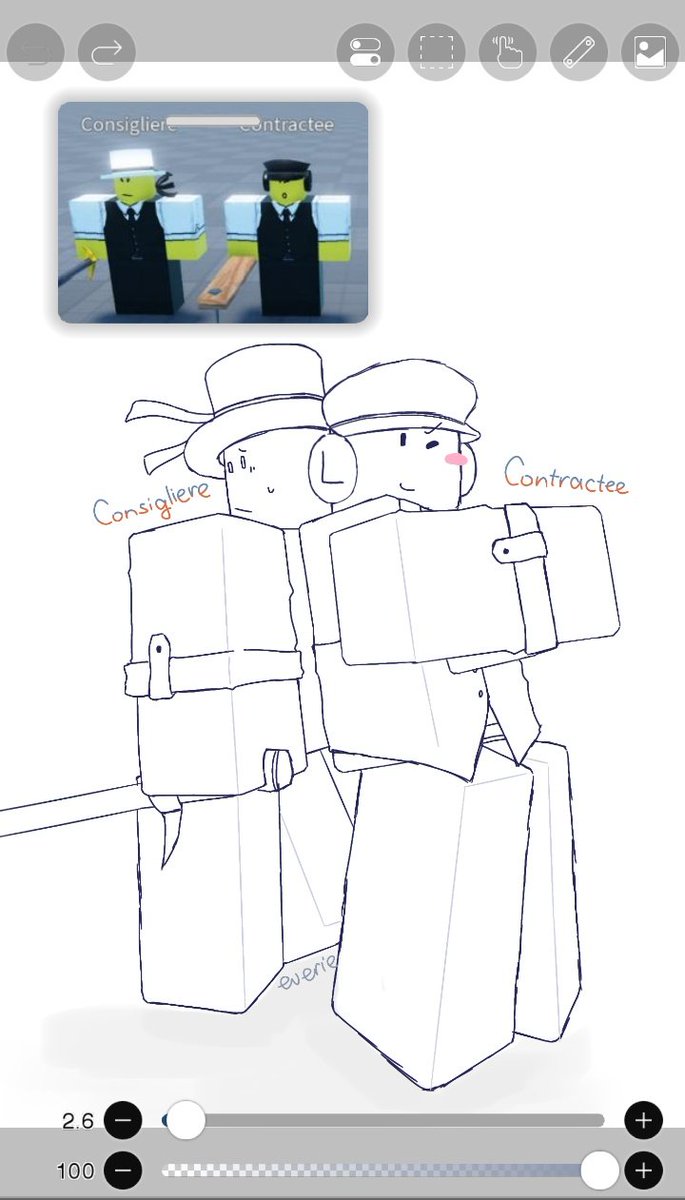 99everie's tweet photo. consigliere x contractee as friend ^_^°
#forsaken #forsakenfanart #roblox #contractee #consigliere https://t.co/tJKcjq7J53