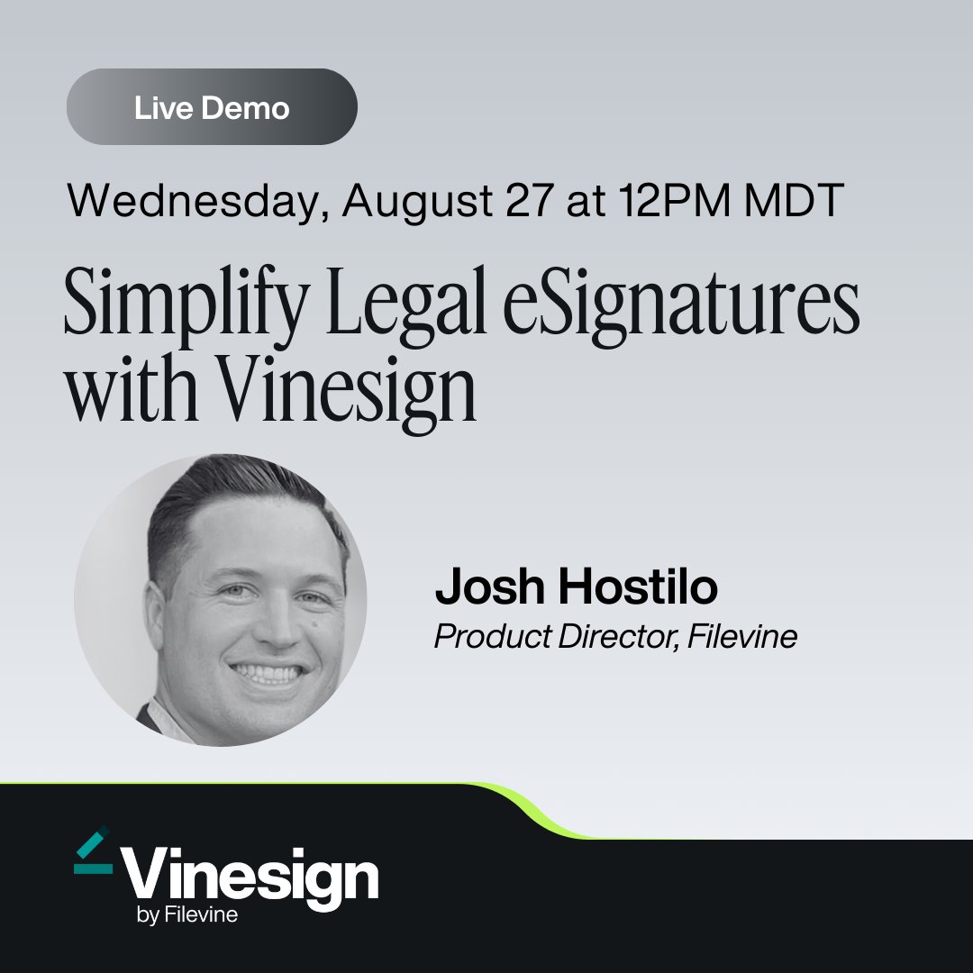 Filevine tweet media