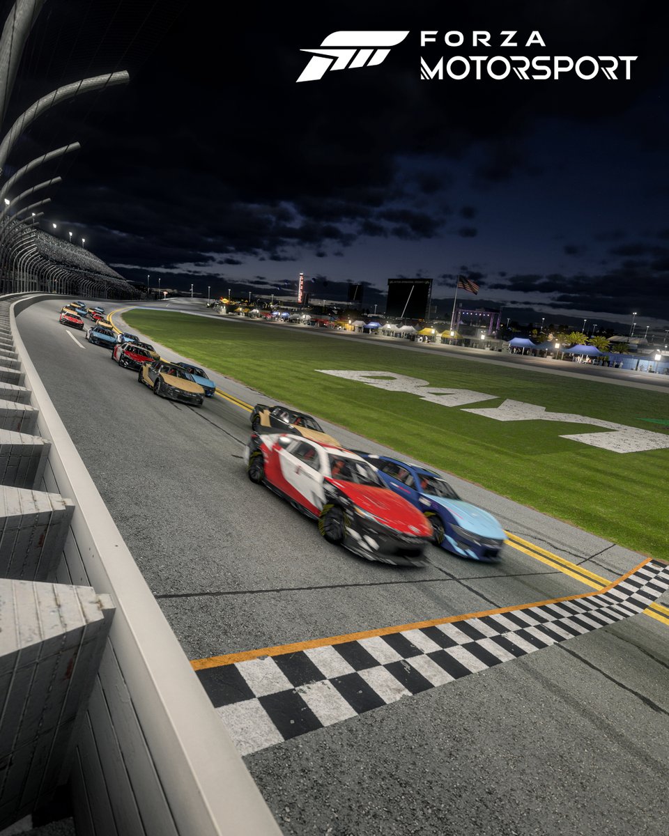 Daytona wurde für Geschwindigkeit gebaut, seit 1959 werden hier Rekorde geschrieben. Mit über 101.000 Sitzplätzen zählt sie zu den größten Rennstadien der Welt. Schon mal dort gewesen – virtuell oder live?