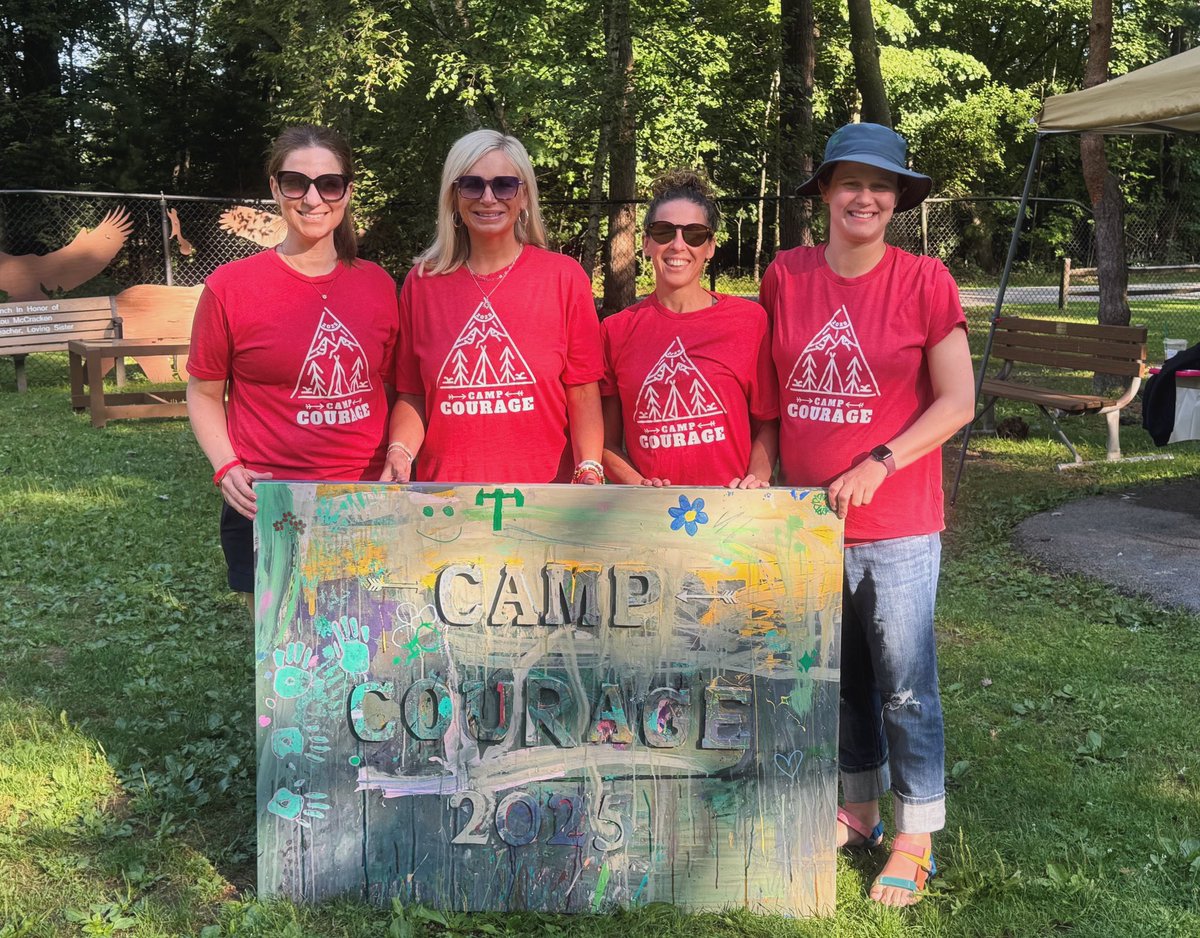 We were so honored and grateful to support #CampCourage again! This incredible week-long camp, sponsored by the Buhl Regional Health Foundation, provides a safe and healing space for children in #MercerCounty who have experienced the loss of a loved one.