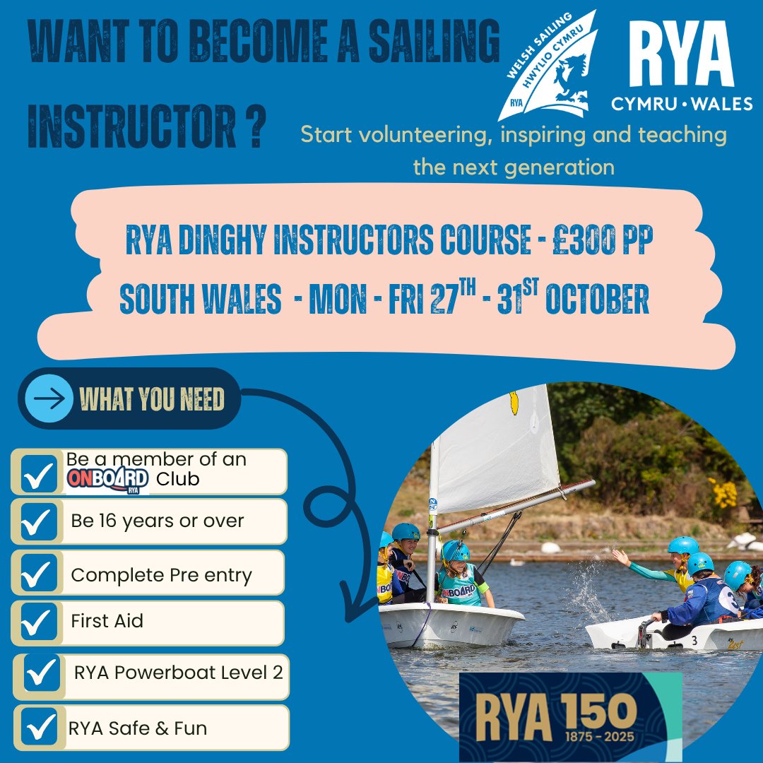 RYA Cymru Wales tweet media