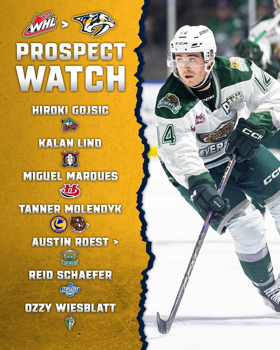 Western Hockey League (@thewhl) on Twitter photo Get loud, Smashville!
The future is bright – and it's filled with Western League talent.
📝 | tinyurl.com/yy75baue
<a href="/PredsNHL/">Nashville Predators</a> | #Preds Get loud, Smashville!
The future is bright – and it's filled with Western League talent.
📝 | tinyurl.com/yy75baue
<a href="/PredsNHL/">Nashville Predators</a> | #Preds