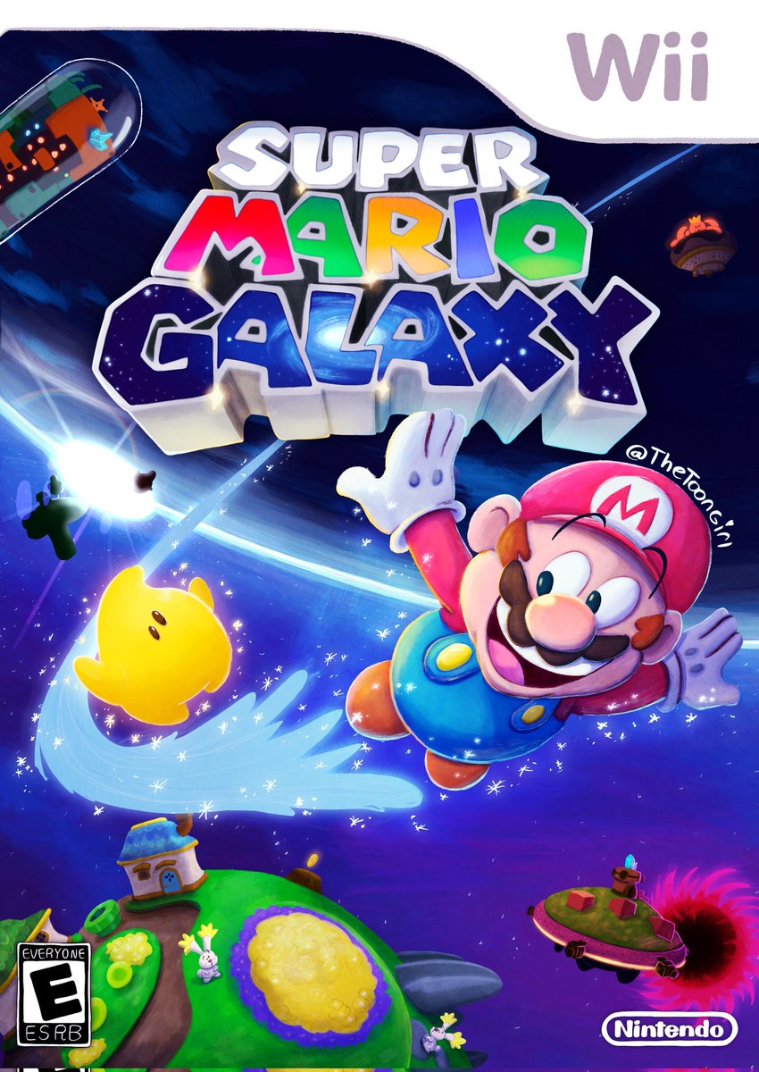 Super Mario.... GALAXY!!! 🌟
.
.
.
#SuperMarioGalaxy #SuperMario #fanart #digitalart #painting #redraw