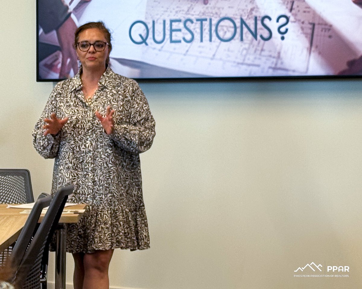 Yesterday, PPAR’s own Dr. Clarissa Thomas, Ph.D., shared her expertise and delivered powerful insights at the Pikes Peak City Connection, hosted by the Women’s Council of REALTORS®.