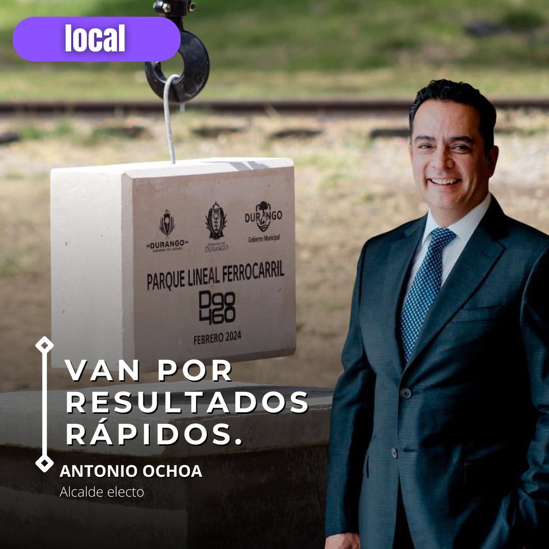 Ángulo Informativo (@anguloinforma) on Twitter photo 🏛 ¡ <a href="/josejoseantonio/">Toño Ochoa</a> promete trabajo intenso en Durango!🚀
El alcalde electo anunció 100 días de acción con prioridad en pavimento, clínicas de salud y presupuesto participativo, además de coordinarse con el gobernador para impulsar el desarrollo. 🤝
#Durango #ToñoOchoa 🏛 ¡ <a href="/josejoseantonio/">Toño Ochoa</a> promete trabajo intenso en Durango!🚀
El alcalde electo anunció 100 días de acción con prioridad en pavimento, clínicas de salud y presupuesto participativo, además de coordinarse con el gobernador para impulsar el desarrollo. 🤝
#Durango #ToñoOchoa