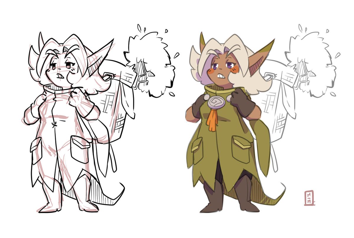 As soon as I’ve got a minute, I fire up the character factory! 📦

#drawing #characterdesign