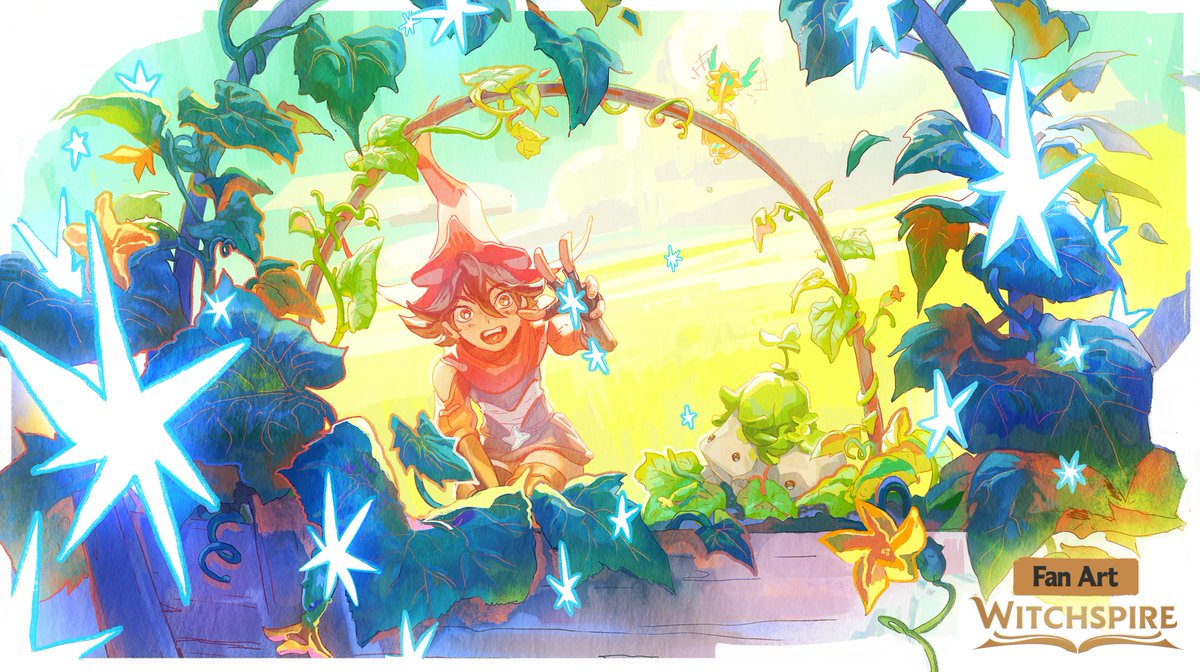 caesiusm's tweet image. Recently I started working with @EnvarStudio, and I’ve just made a fanart to support and celebrate their very first game Witchspire! Check out @playwitchspire for the latest updates and wishlist Witchspire on Steam here store.steampowered.com/app/2679100/Wi… #Witchspire #WitchspireFanArt #Envar