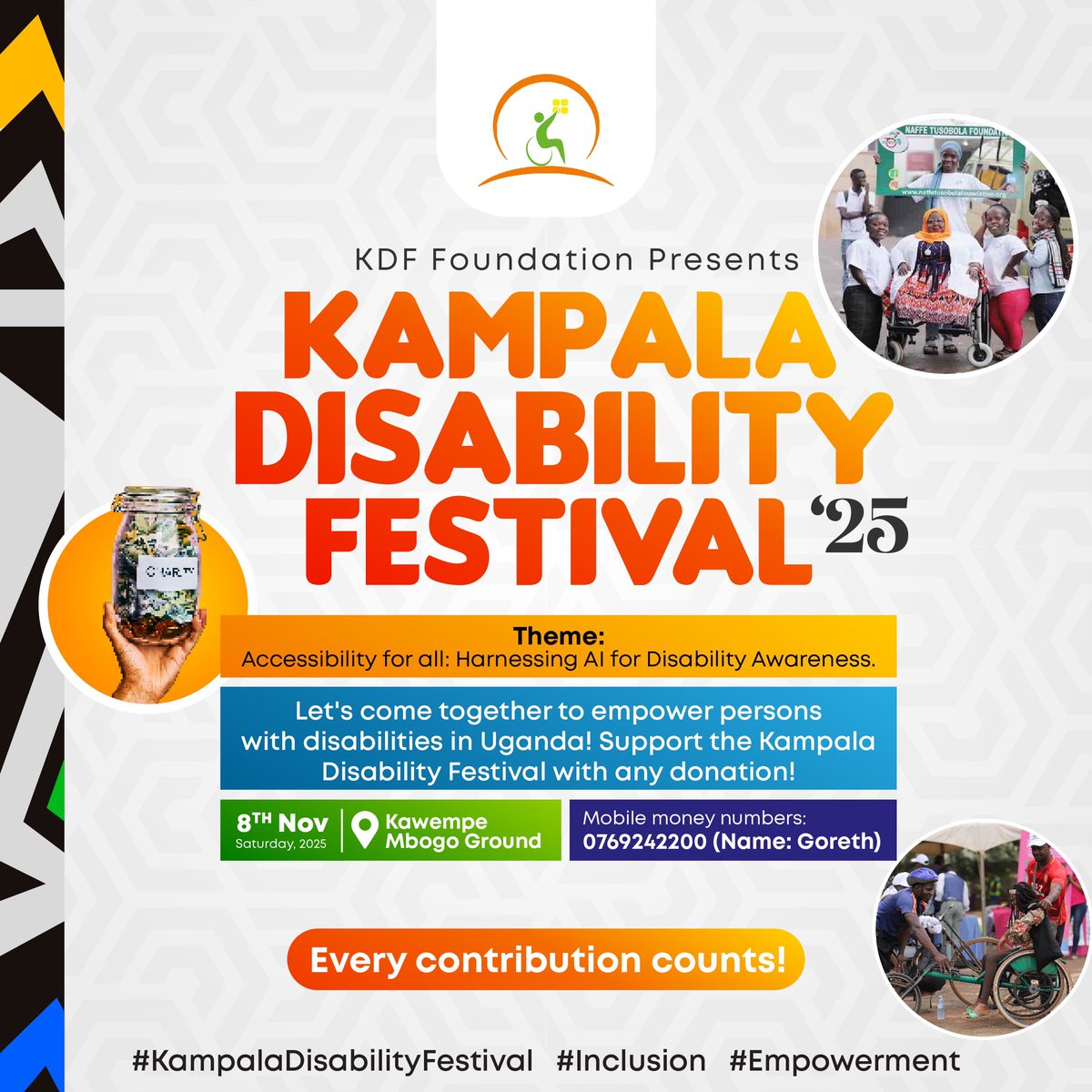 Kampala Disability Festival tweet media