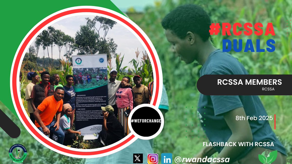 AgriPeakClub's tweet image. We have Empowered more than 100+ Youngsters in @UR_CAVM  via  Interactive Agricultural Education(#IAE) in 2024/2025 term.

Our Leadership team lead by @Agronomme_ , the @RwandaCSSA President made a significant impact  in engaging young people in Crop production.

 #WeForChange