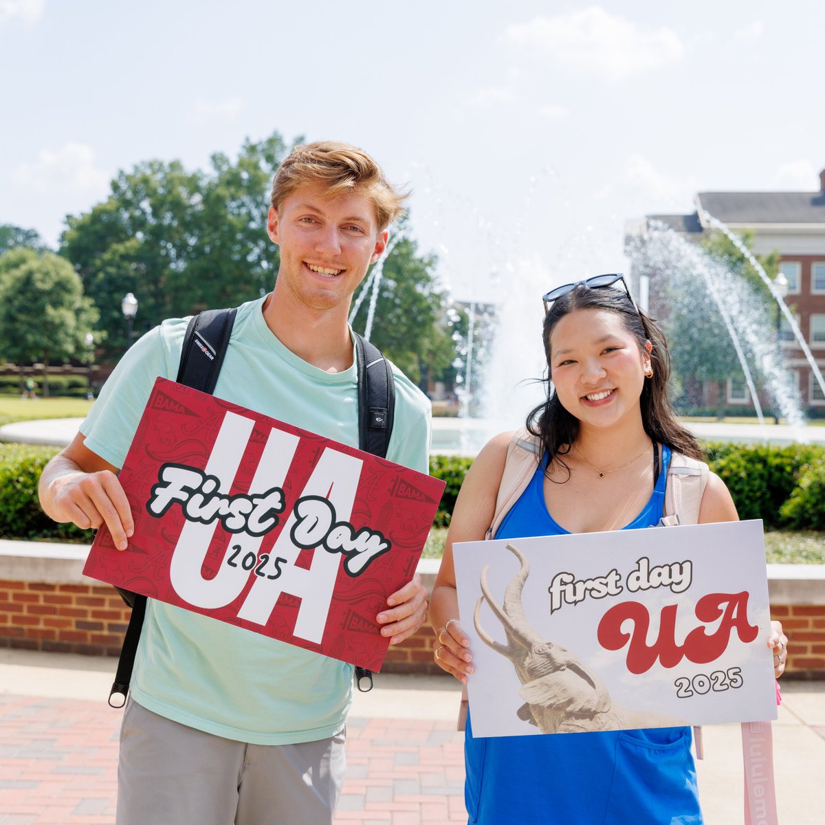UofAlabama's tweet photo. #FirstDayUA is on repeat π The fun never stops when you're here at #Bama! π
See more photos: https://t.co/FvM8uiRKPT
#RollTide https://t.co/PFTIOp0gTK