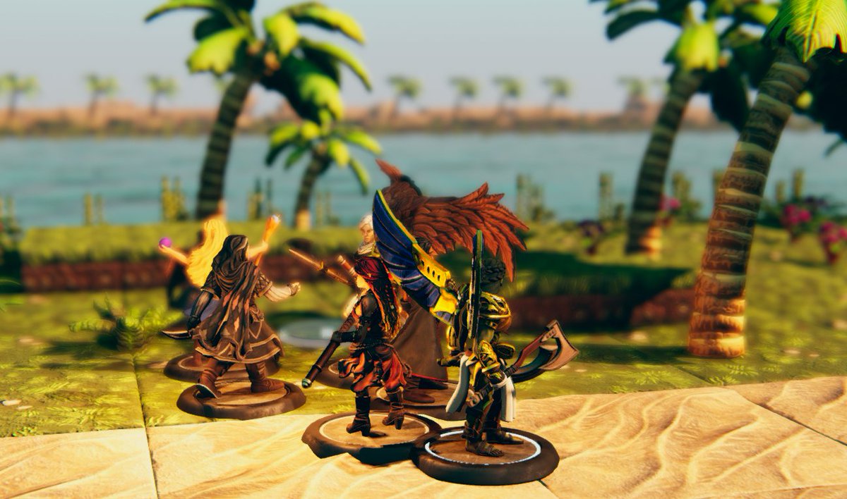 AztecEmperor's tweet photo. Screenshots from yesterday’s #Harakir session
extensive discussion the plans, moving forward. An amazing persuasion against the charmed Kharafek by Seraphine now has her following the party… into an unfortunate ambush by a giant
#dnd #dnd5e #domainofdread #talespire https://t.co/pd7kstzFwD