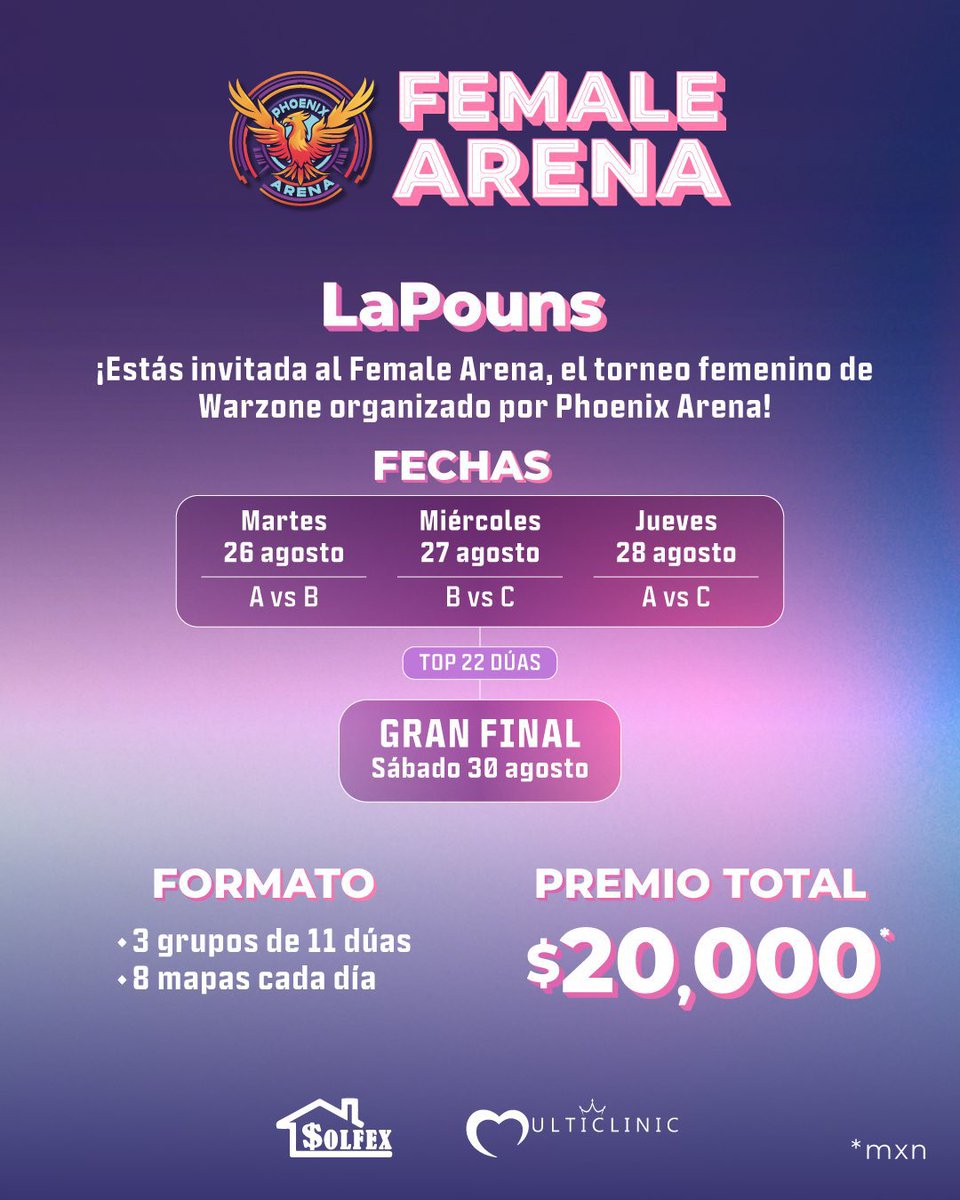 🫡 un año más en este evento, gracias tío finis 🧡

<a href="/PhoenixArenaGG/">PhoenixArenaGaming</a>
