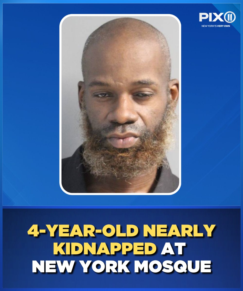 PIX11News's tweet photo. The man is accused of leading the boy into the mosque basement, police said.

Here's what happened: https://t.co/EkybyiXNca https://t.co/ojHa6YHm1X